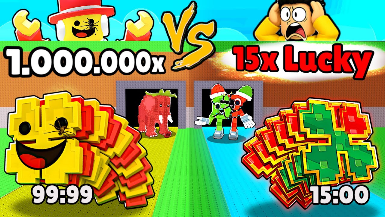 $0 A 100 TRILHÕES COM SORTE PERSONALIZADA DE ADMIN NESSE ROUBE UM BRAINROT - DESAFIO