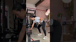 Dumbbell 3-Point Row