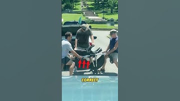 How many dads do you need to fold this stroller?😅#funny #shortvideo