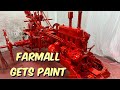 Farmall Super C paint job plus painting tips and tricks!!