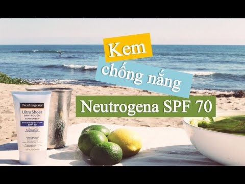 hqdefault Kem chống nắng Neutrogena Ultra Sheer Dry Touch Sunscreen SPF 70