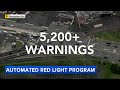 More than 5,200 warnings issued in 1st month of BEnsalem red light enforcement program