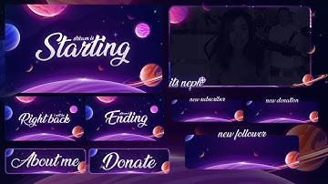 Custom Animated Twitch Overlay | Stream Overlay | Stream Graphics | Twitch Log | Twitch Graphics