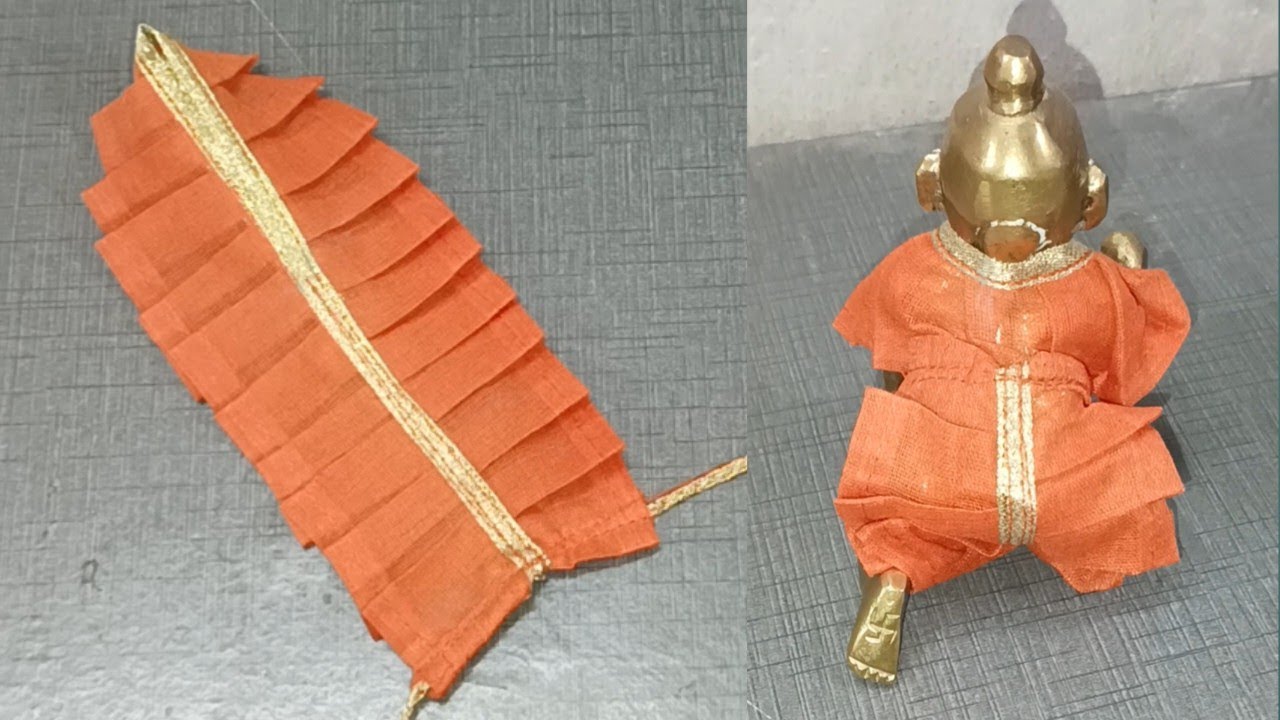 4-5-No.आसान तरीके से बनाएं गोपाल जी की गर्मी की पोशाक||Laddu gopal dress