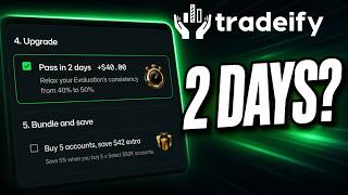Tradeify September Update: New 2-Day Pass, Payout Caps + 50% Off