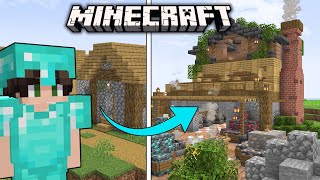 My FIRST BUILD of Minecraft 1.21
