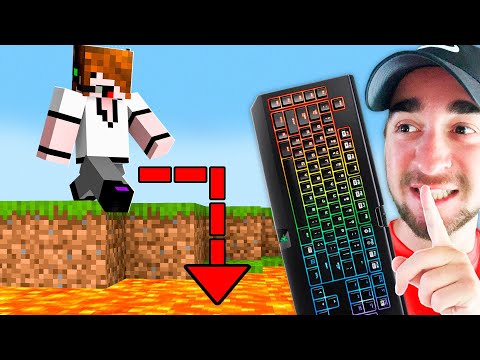 I Trolled My Friend With WIRELESS KEYBOARD! - Minecraft