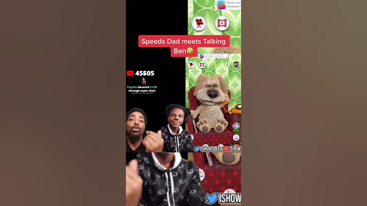 Speeds Dad Meets "Talking Ben" 😂😂😂