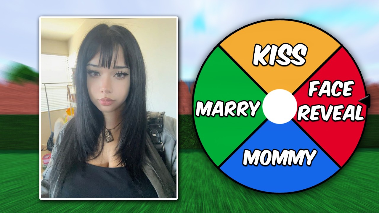 Roblox E-Girl Spin The Wheel Challenge