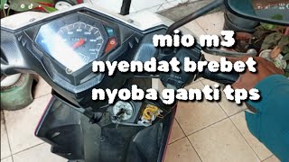 The effect of replacing the TPS on the MST Dimio M3 is that it stutters or stutters.