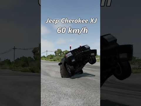 Jeep Cherokee ZJ против ямы! 💥🚙 #short #shorts #beamngdrive