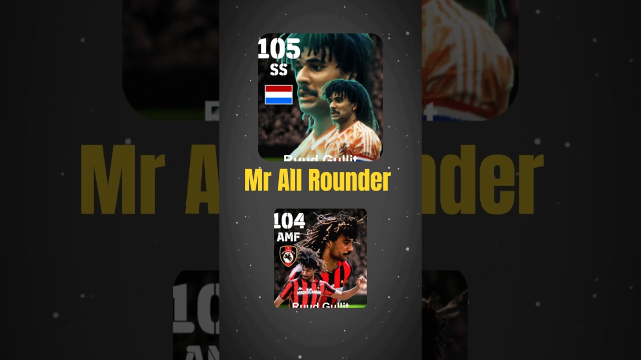 Ruud Gullit Best 6 Cards in eFootball 2026 Mobile 😱🔥 