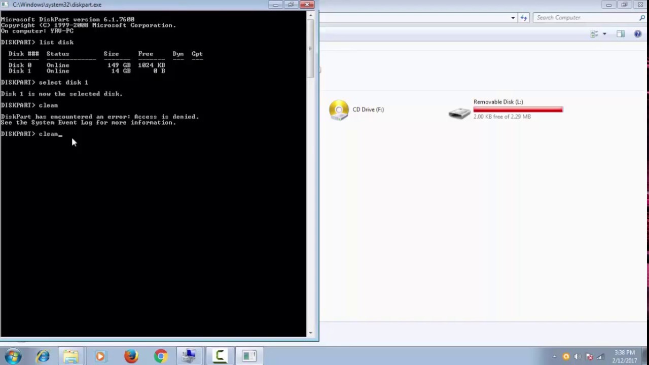 thumb drive unallocated space thumb drive unallocated space