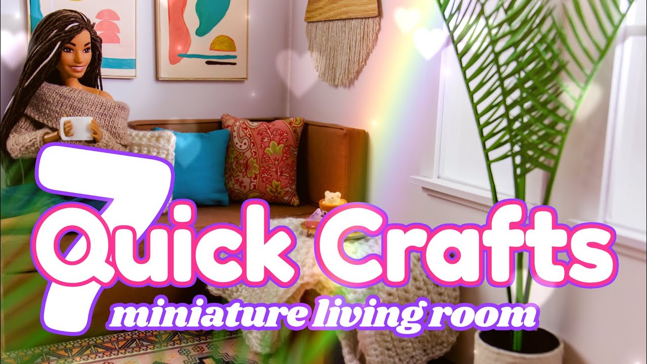 Quick Crafts Mini Living Room