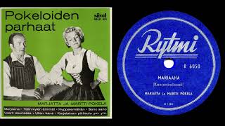 Marjaana, Marjatta Ja Martti Pokela Levyttivät 14.4.1950