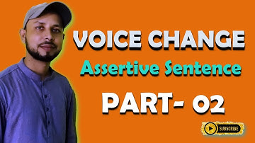 Voice Change Assertive Sentence Active to Passive Part 2 Tech Tutor BD