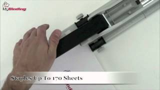 Novus B54 Heavy Duty Professional Long Arm Stapler Demo