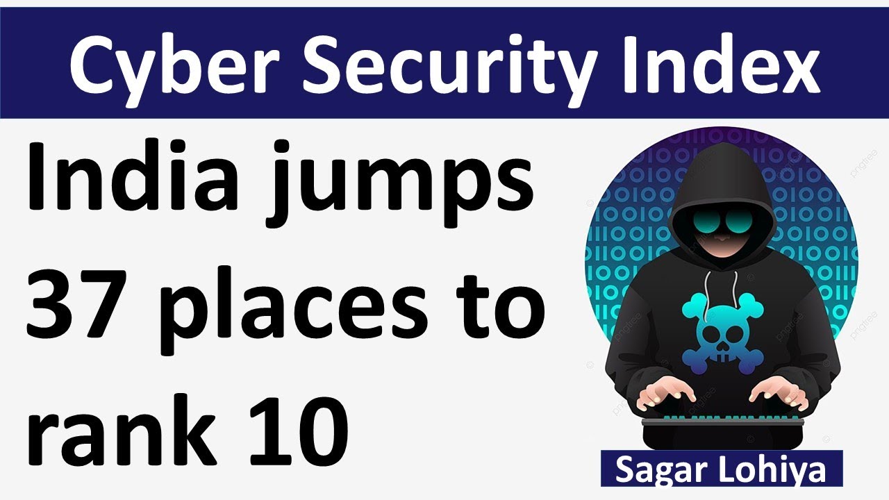 Cyber Security Index 2021 | India jumps 37 places to rank 10 | UPSC Current Affairs