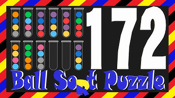 Ball Sort Puzzle Level  172😘😘Game Walkthrough