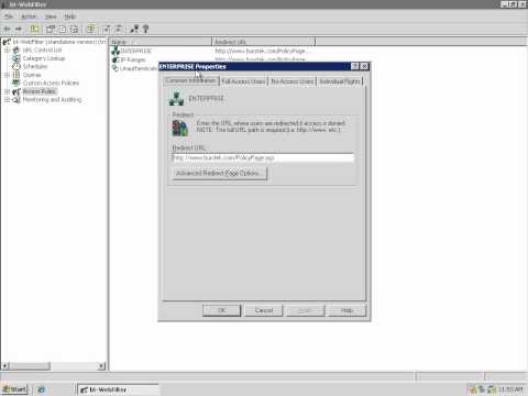 Burstek WebFilter Standalone Proxy Quick Start