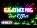 Glow Effect, Krita Tutorial