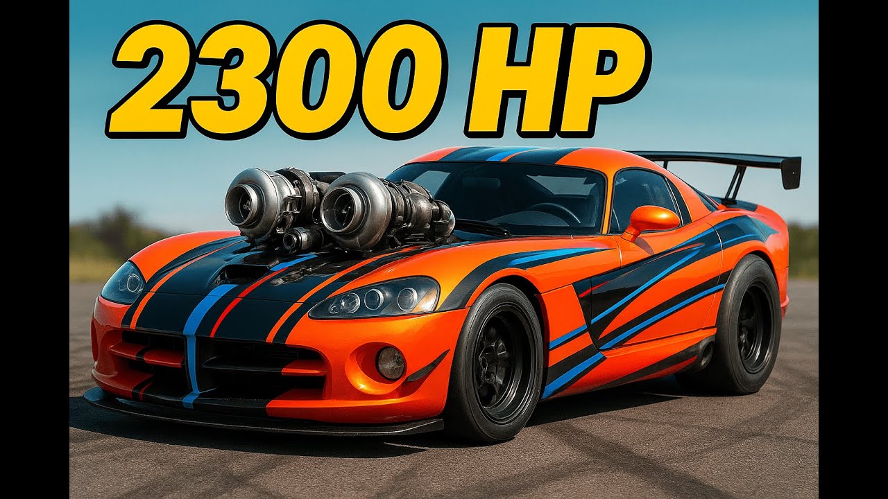 Building a 2300HP TT Beast in CMS2021: Calvo-Style Viper with Slicks, Custom Paint, and Insane Power