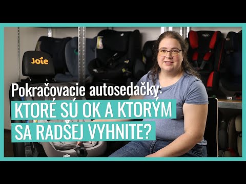 Video: Ako Si Vybrať Dobrú Detskú Autosedačku