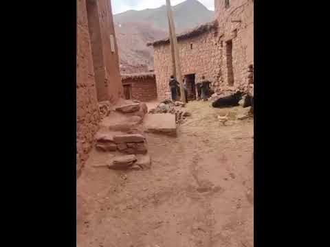 مساكن الأمازيغ في عمق جبال الأطلس