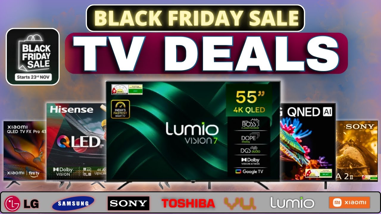 Black Friday TV Deals ⚡ 10 Mega TV Deals You Shouldn’t Miss ⚡Best TV 2025