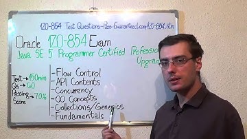 1Z0-854 – Java Exam SE 5 Programmer Test Upgrade Questions