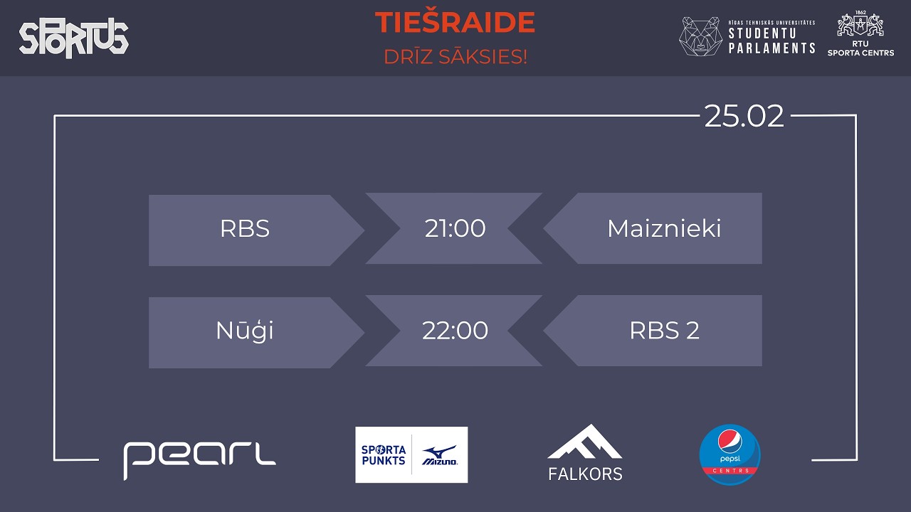 SPORTUS Basketbols (25.02.2026.)