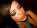 Clubbing Look: Teal &amp; Brown