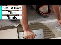 Top 5 best tile tools for perfect tile installation