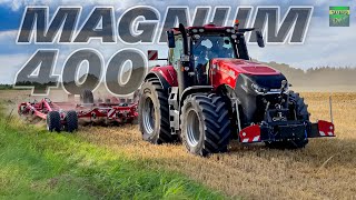 Magnum 400 vorm 7,5 Meter Horsch‼️ Grubbern in Ultra-HD (4K)