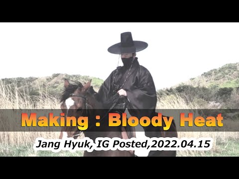장혁 "붉은단심"『赤い丹心』＜Making＞Jang Hyuk, IG Posted,2022.04.15『赤い丹心』撮影現場