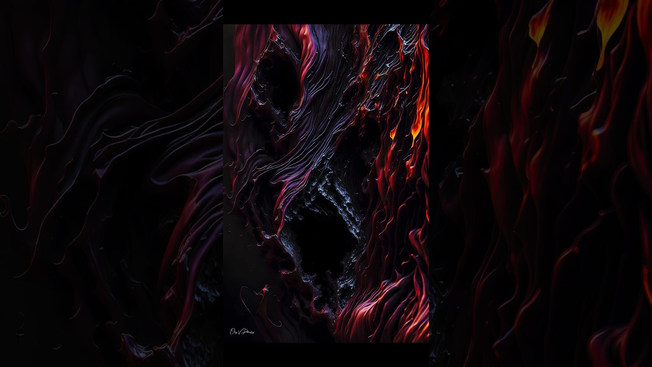 Komplette Gemälde Serie "Spread" 7 Werke. 