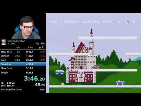 (6:10) City Connection 1 loop speedrun