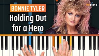 How to Play "Holding Out for a Hero" by Bonnie Tyler | HDpiano (Part 1) Piano Tutorial