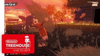 Sakuna: Of Rice and Ruin Gameplay - Nintendo Treehouse: Live | E3 2019