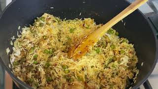 How to cook Peas rice perfectly | All in one meal | Cook with me | How to cook basmati rice perfect