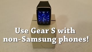 How To Use a Samsung Gear S with NON Samsung phones. screenshot 4