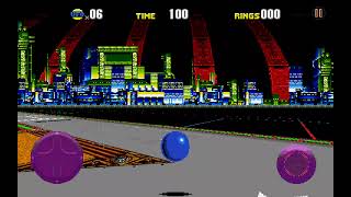 Sonic CD Mania - Lite: Tidal Tempest Zone (Time stones 5 and 6) screenshot 3