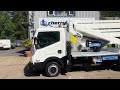 2017 Nissan Cabstar CTE ZED 20.2H Access Platform Cherry Picker - 20 Metre - YN17 CHJ