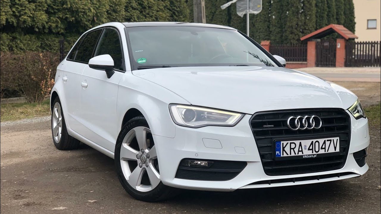 Audi A3 8V quattro 2.0 TDI 150 KM 2014 shadow line 