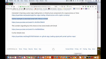 Python example to parse trading signal data from Oanda forex