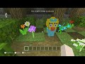 Several rounds of Minecraft online Battle Minigame on the Wii U (12/29/22)