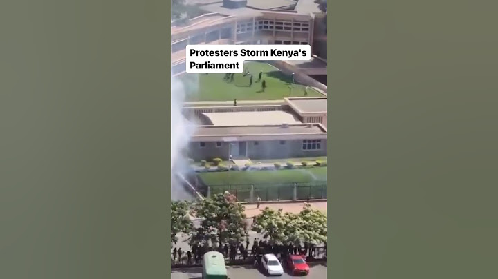 Kenyan protesters have breached Parliament buildings in the capital, Nairobi.
