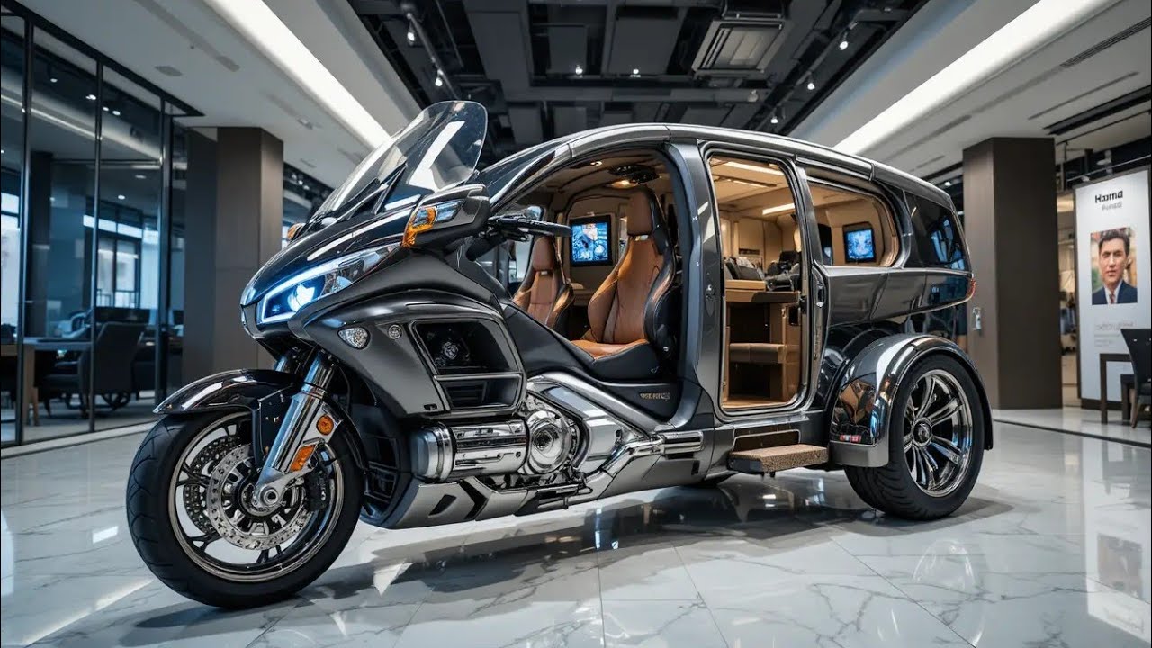 Luxury Honda Gold Wing Trike Camper 2027