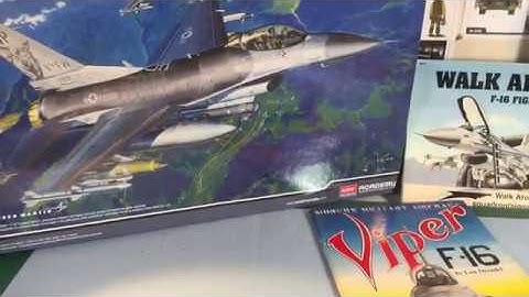 1/32 ACADEMY F-16 VIPER BUILD PART 1