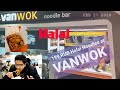 3 halal noodles at vanwok restaurant russia   real spicy  food review  tahsir ahmed munna